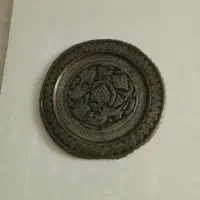 قاب مسی گل و مرغ