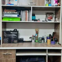 کتابخونه و میز کامپیوتر mdf