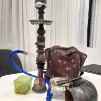 قلیان چوب درجه یک با تمام مخلفات