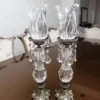 2 عدد شمندانی برنز