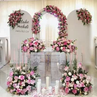 یلدایی وگل آرایی بادکنک آرایی سفره هفت‌سین