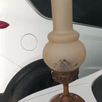 آباژور پایه چوبی + قند دان چوبی