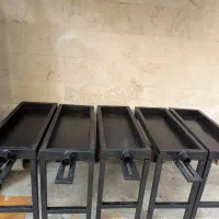 منقل کباب پز چرخ دار