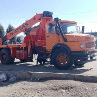 چرثقیل بنز تک ده تن مدل 1400