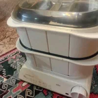 بخارپز بروان اصل آلمان در حدنو با جعبه