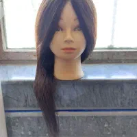 کله مانکن شنیون حرفه‌ای طبیعی