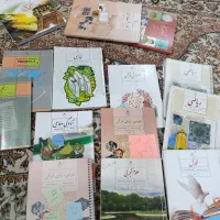 تعدادی کتاب درسی نهم