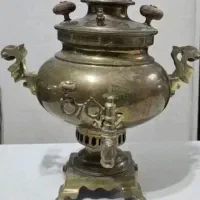 سماور ذغالی قدیمی سالم و سنگین وزن