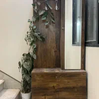 جاکفشی آینه دار به همراه کمد کشویی