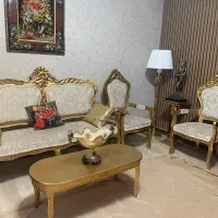 مبل استیل ۹ نفره در حد نو