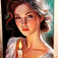هدیه ای ماندگار (سفارش نقاشی چهره و منظره و مدرن)