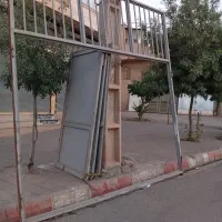 درب آهنی سه تایی بزرگ