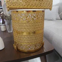 سطل زباله و جای دستمال کاغذی