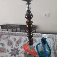 قلیون تنه چوبی و اپل