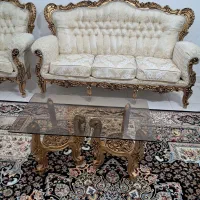 مبلمان ۷نفره ومیز غذا خوری ۴نفره