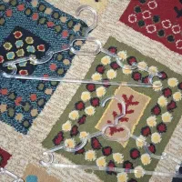 چوب لباسی بچه گانه شیشه ای