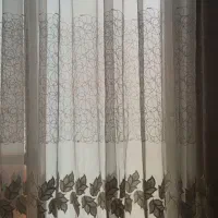 پرده تور و آستر سرتاسر آماده