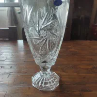 گلدان کریستال اصل تراش خورشیدی برند، Alp لهستان