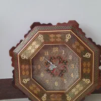 ساعت دیواری خاتم کاری
