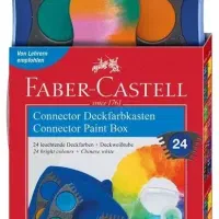 آبرنگ۲۴ رنگ پازلی فابرکاستل FABER-CASTEL Connector
