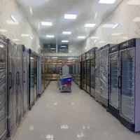 یخچال ایستاده مشکی طلایی