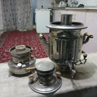 دوعدد سماور نفتی عالی نصب قدیمی آکبند
