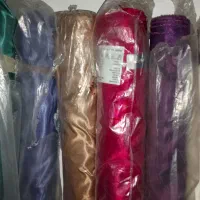 تعدادی ساتن طاقه  ای یکجا یاردی