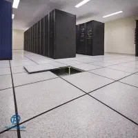 نصب کف کاذب الومینیومی اتاق سرور
