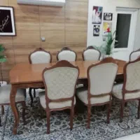 میز نهارخوری هشت نفره