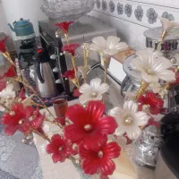 گل با گلدانش ۷۰۰تومن
