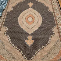 فرش ۱۲ متری و بوفه چوبی