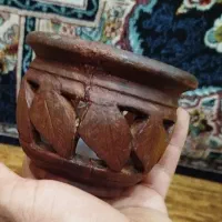 گلدون چوبی قدیمی