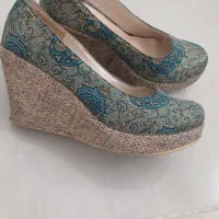 کیف و کفش طرح دار مجلسی