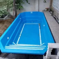 استخر آماده پیش ساخته باغی و ویلایی / نصب یک روزه