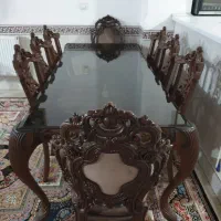 میز ناهارخوری ۸ نفره ماندگار مدل سپهرام