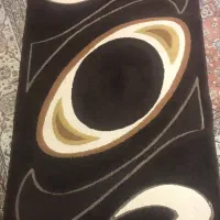 قالیچه قهوه ای نو و قالیچه کودک در حد