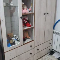 کمد دو تیکه ام دی اف در حد نو