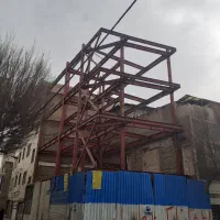 اجرای اسکلت فلزی وسازه نگهبان صفرتاصد