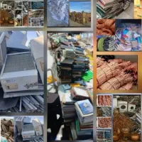 خرید وفروش  لاک، کارتن ،کتاب   خورد و ریز انباری