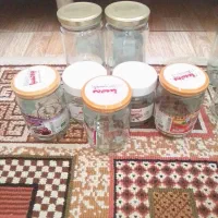 ظروف شیشه ای درب دار