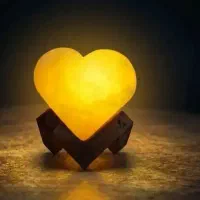 آباژور قلب سنگ نمک قیمت استثنایی