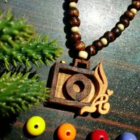 گردنبند چوبی خاص و متفاوت