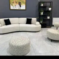 مبل+/ خطی با فوم سرد و اسکلت مستحکم+رهآ