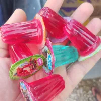 ژله وآب نبات چوبی