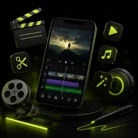 ادیتور و سناریو نویس هستم