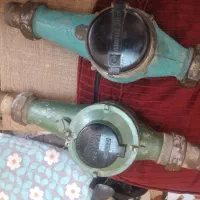 دو عدد کنتور اب قدیمی یا انتیک