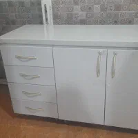 کابینت فلزی چوبی صفر واجاق گاز ۵شعله