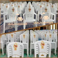 میز و صندلی پلاستیکی طرح وفا نهارخوری مراسم انتظار