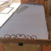 تخت طرح هخامنش و تشک خوشخواب یک نفرهباهم