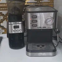 اسپرسو ساز اسیاب ساز درحد نو تمیز خونگی
